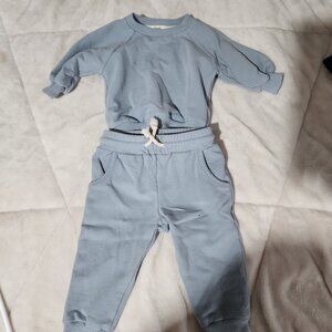 Blush Lotus jogger set